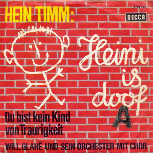 Glah Will - Du bist kein Kind von Traurigkeit
