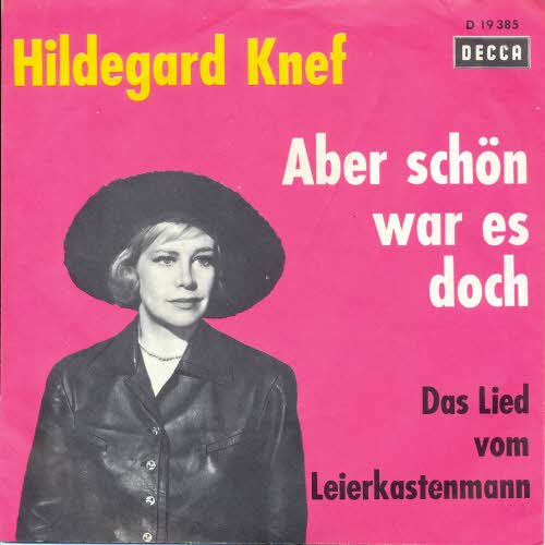 Knef Hildegard - Aber schn war es doch