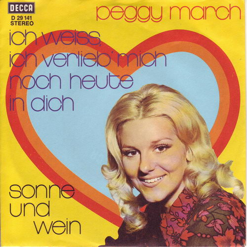 March Peggy - Ich weiss, ich verlieb' mich noch ... (nur Cover)