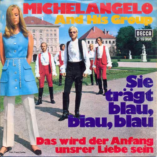 Michelangelo - Sie trgt blau, blau, blau