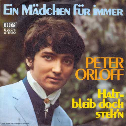 Orloff Peter - Ein Mdchen fr immer (nur Cover)