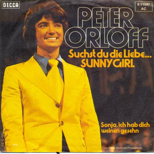 Orloff Peter - Suchst du die Liebe... Sunny Girl