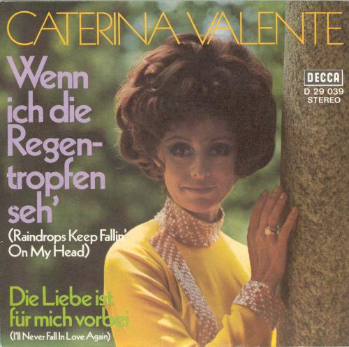 Valente Caterina - B.J. Thomas-Coverversion (nur Cover)