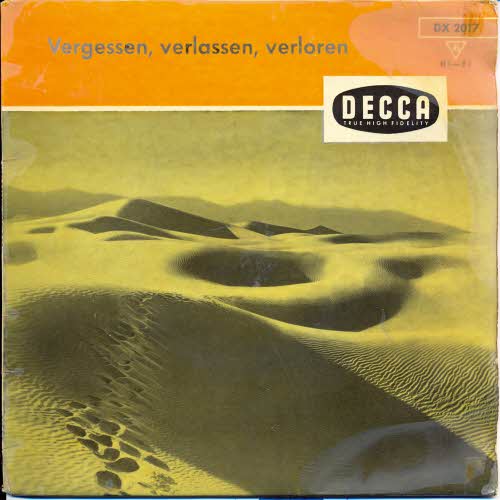 Various Artists - Vergessen, verlassen, verloren (EP)