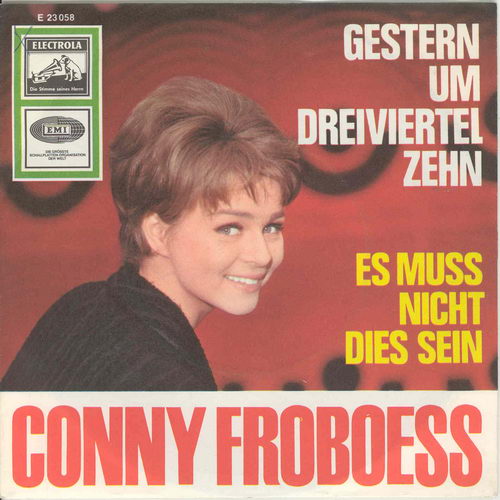 Conny - Gestern um dreiviertel zehn (nur Cover)