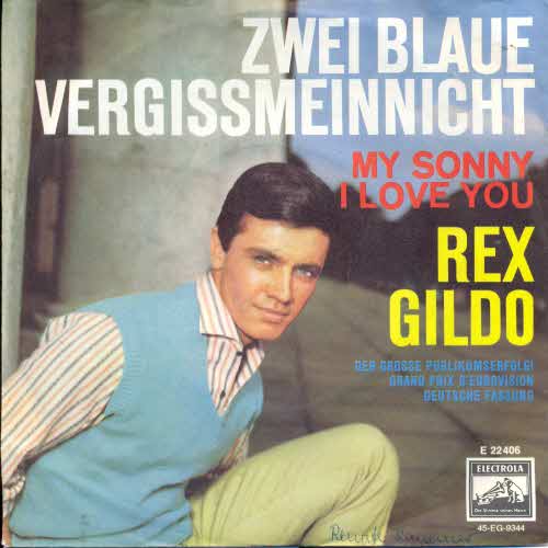 Gildo Rex - Zwei blaue Vergissmeinnicht (nur Cover)