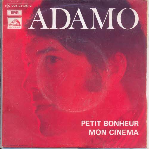 Adamo - Petit bonheur (franz. Pressung)