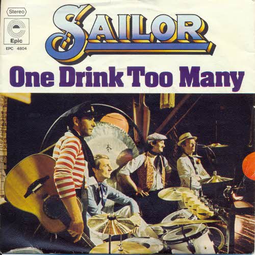 Sailor - One drink too many