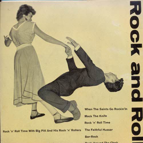 Big Pitt & His Rock'n'Rollers - Rock and Roll (EP) - RAR