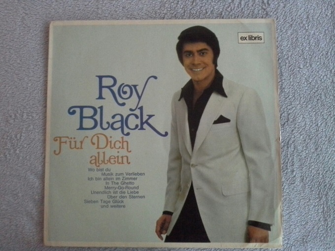 Black Roy - Für dich allein (LP-CH-EX Libris)