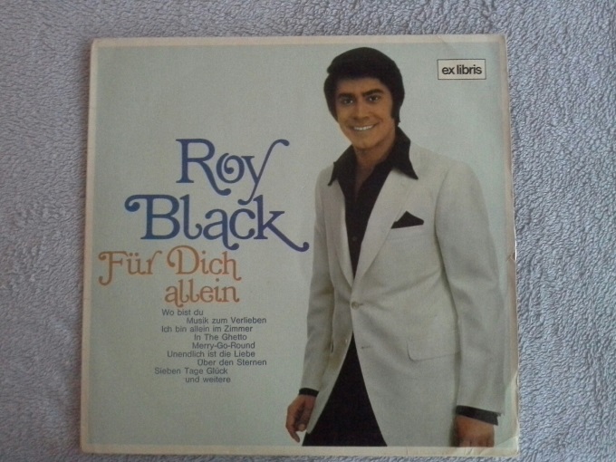 Black Roy - Fr dich allein (LP-CH-EX Libris)