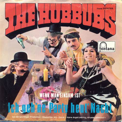 Hubbubs - 	Ich geb' ne Party heut' nacht