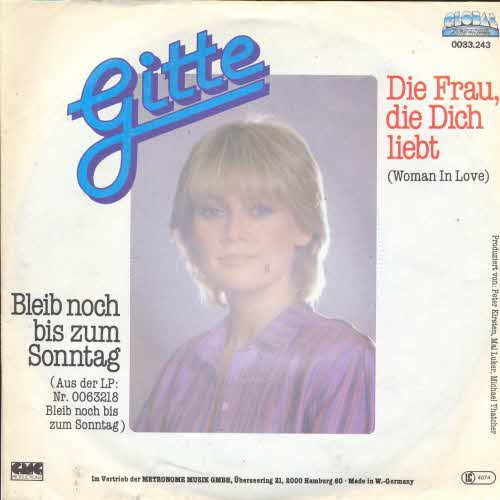 Gitte - Die Frau, die dich liebt