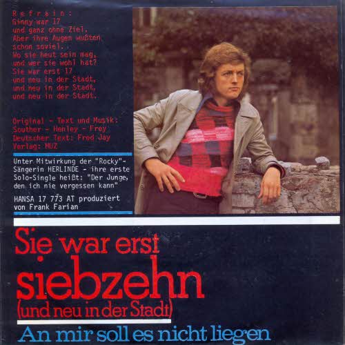 Farian Frank - #Sie war erst siebzehn