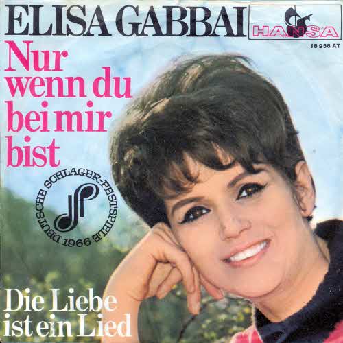 Gabbai Elisa - Nur wenn du bei mir bist (diff. Cover)