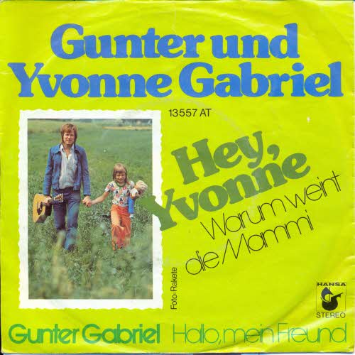 Gabriel Gunter - Hey, Yvonne (+ Yvonne)