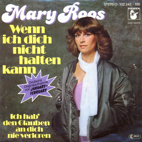 Roos Mary - Wenn ich dich nicht halten kann