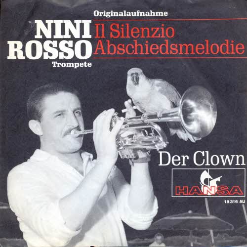 Rosso Nini - Il silenzio (schwarzes Cover)