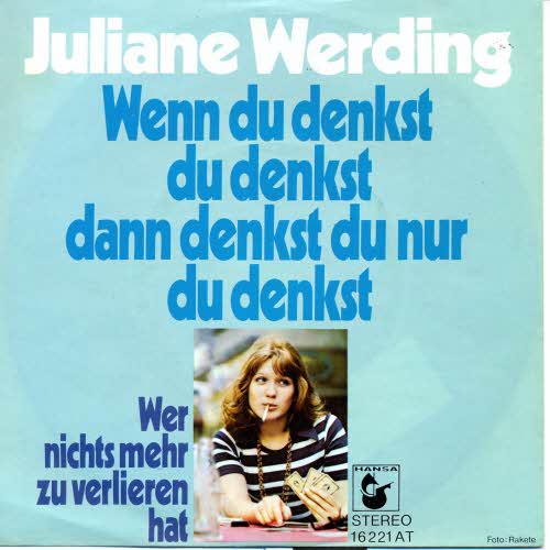 Werding Juliane - Wenn du denkst du denkst dann denkst du......