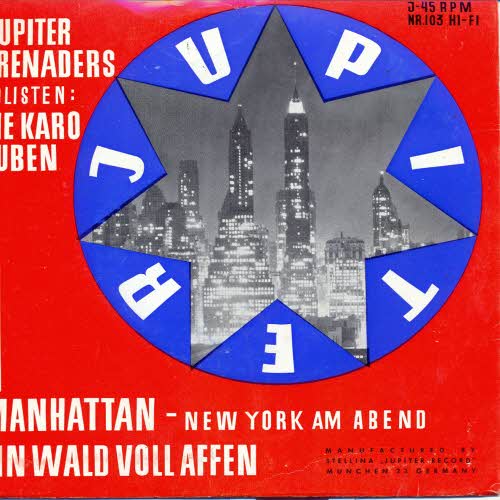 Jupiter Serenaders & Delle Haensch - Manhattan