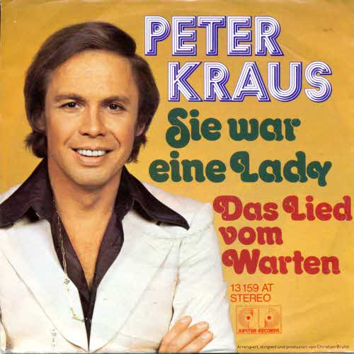 Kraus Peter - Sie war eine Lady (nur COVER)