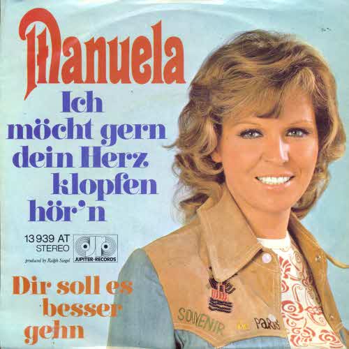 Manuela - Ich mcht' gern dein Herz klopfen...(nur Cover)
