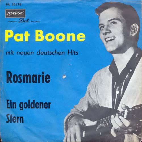 Boone Pat - Rosmarie (blaues Cover)