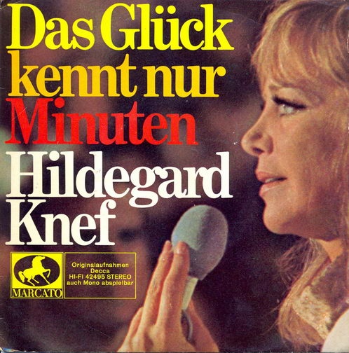 Knef Hildegard - Das Glck kennt nur Minuten (EP)