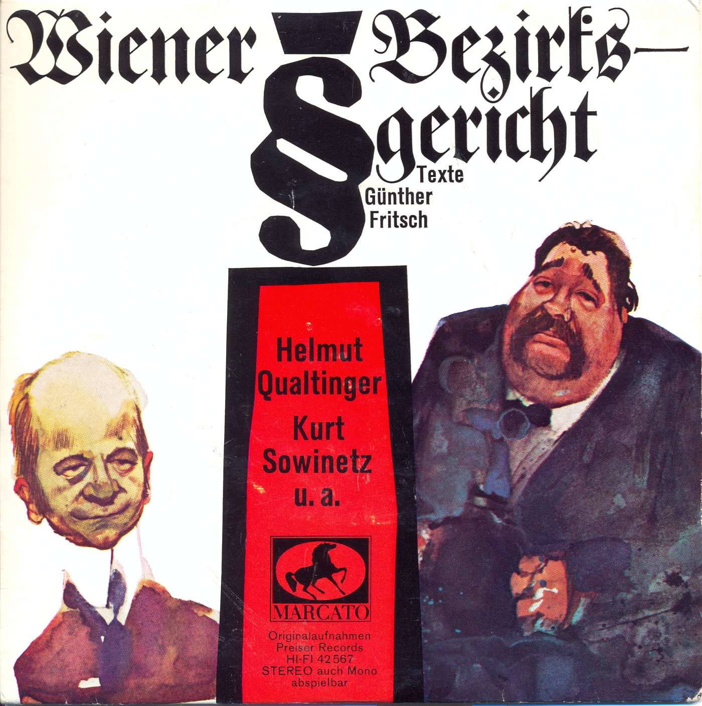 Qualtinger Helmut u.a. - Wiener Bezirksgericht (EP)