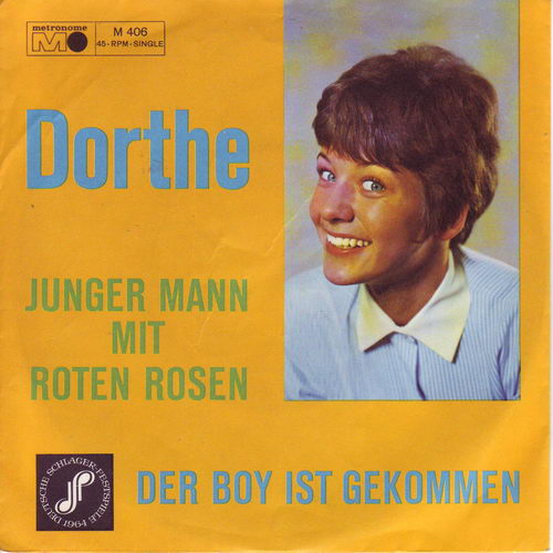 Dorthe - Junger Mann mit roten Rosen