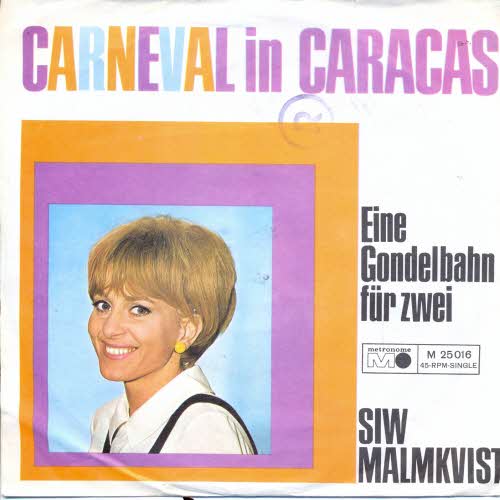 Malmkvist Siw - Carneval in Caracas (nur Cover)