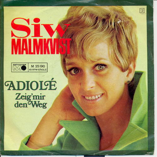 Malmkvist Siw - Adiolé (rote Schrift)