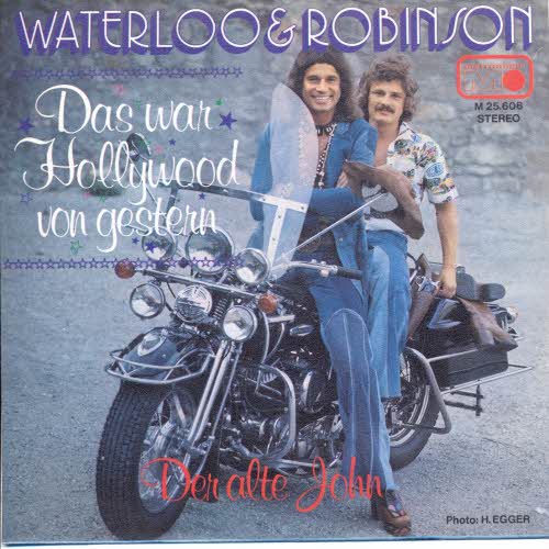 Waterloo & Robinson - Das war Hollywood von gestern (nur Cover)
