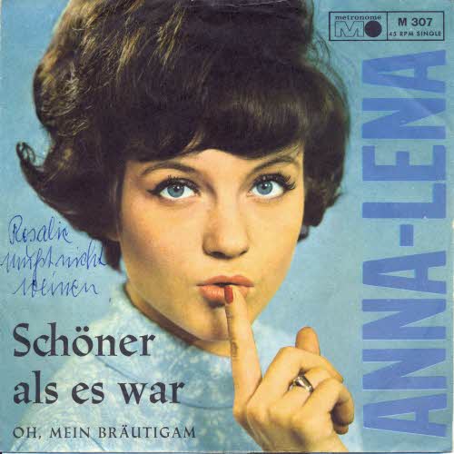 Anna-Lena - Schner als es war (nur Cover)