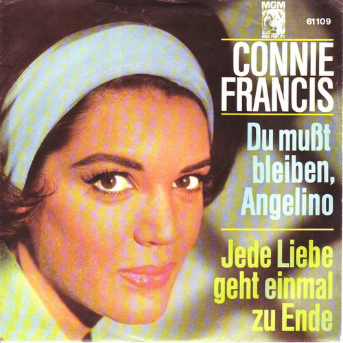 Francis Connie - Du musst bleiben Angelino (nur Cover)