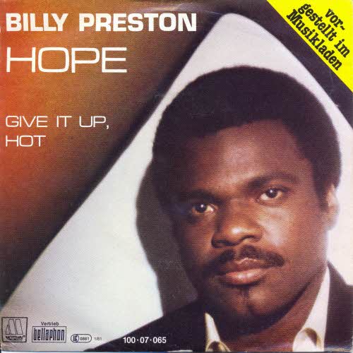 Preston Billy - Hope