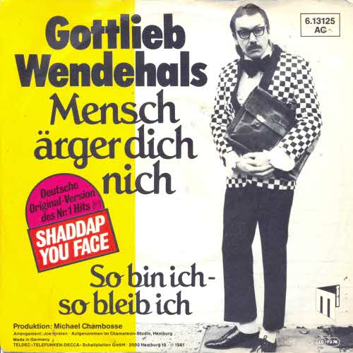 Wendehals Gottlieb - Joe Dolce-Coverversion