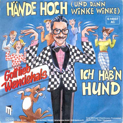 Wendehals Gottlieb - Hnde hoch (nur Cover)