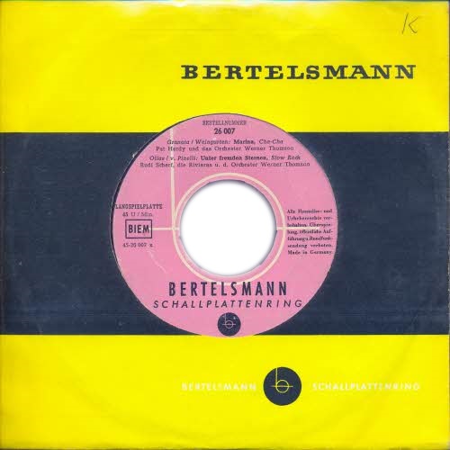 Bertelsmann EP Nr. 26 007 - (FLC)