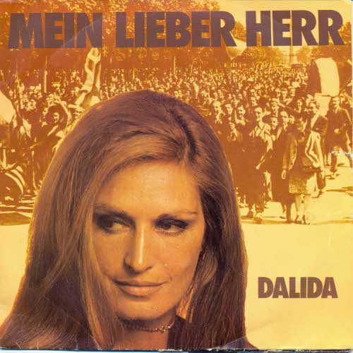 Dalida - Mein lieber Herr (franz. Pressung)