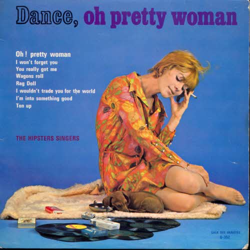 Hipsters Singers - Dance, oh prettty woman (EP-FR)