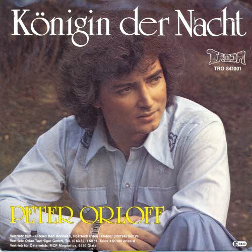 Orloff Peter - Knigin der Nacht (nur Cover)