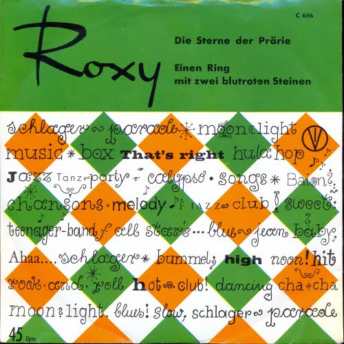 Die Sterne der Prrie - Einen Ring mit zwei blutroten..(Roxy)