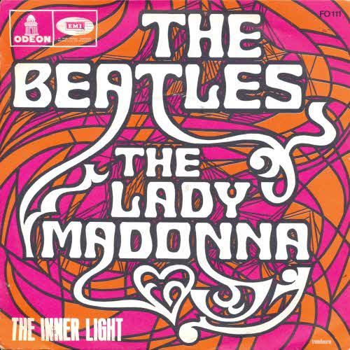 Beatles - Lady Madonna (franz. Pressung)