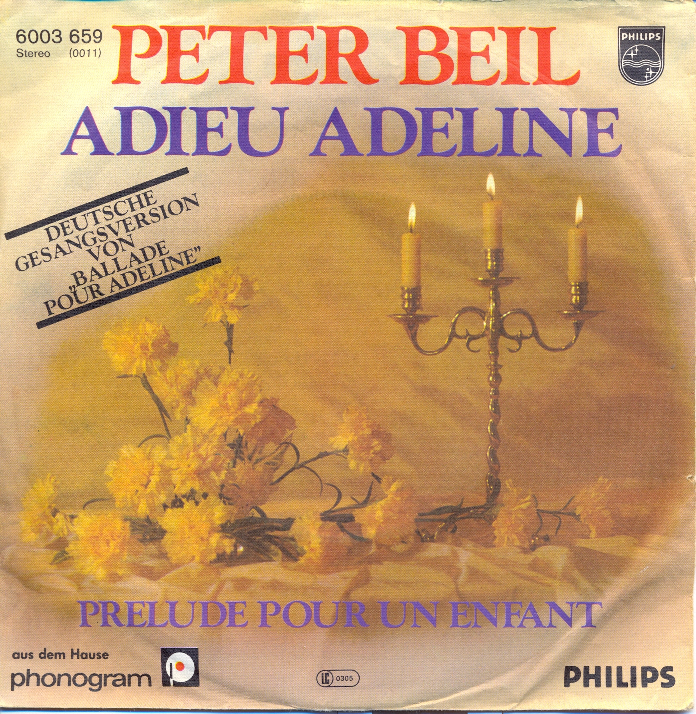 Beil Peter - Adieu Adeline