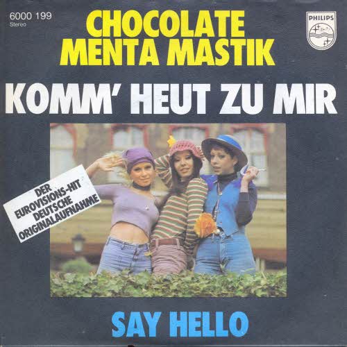 Chocolate Menta Mastik - Eurovisions-Hit auf deutsch