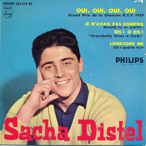 Distel Sacha - wunderschne franz. EP (432.375)