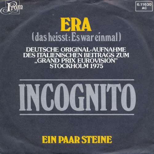 Incognito - Era (dt. gesungen - EUROV. 1975)