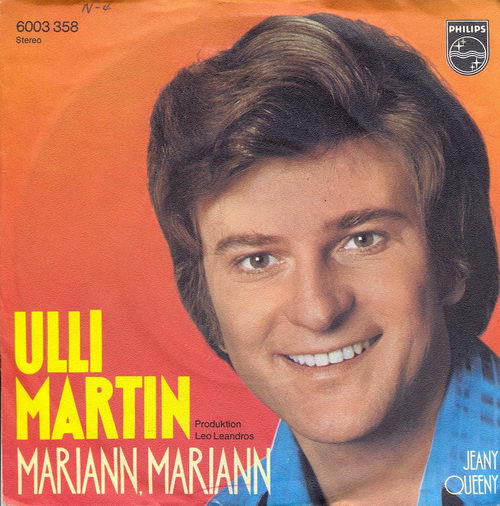 Martin Ulli - Mariann, Mariann (nur Cover)