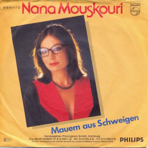 Mouskouri Nana - Mauern aus Schweigen